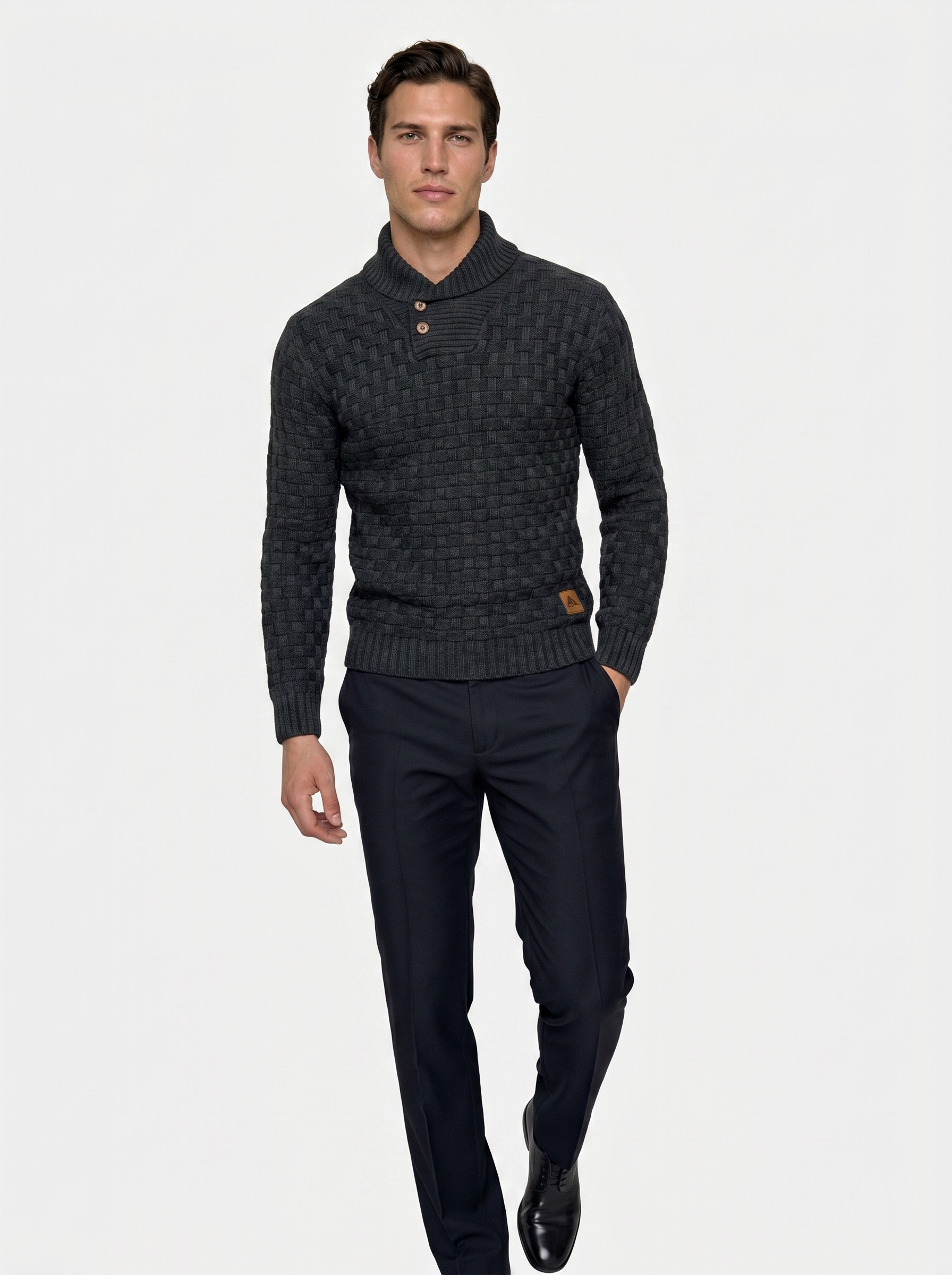 Tailored Knitwear Pullover - Verocci Essentials