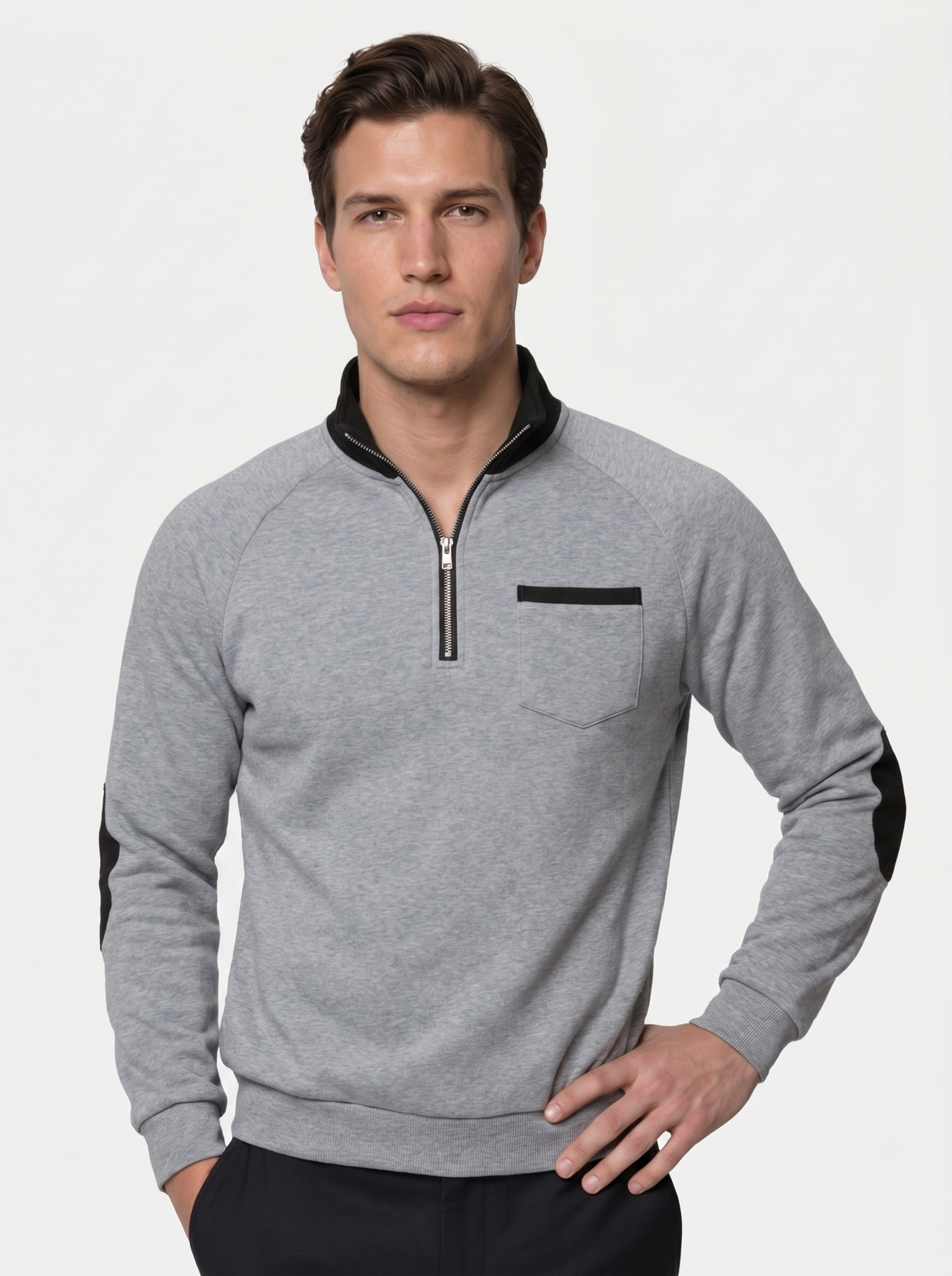 Classic Academy High Collar Pullover - Verocci Essentials