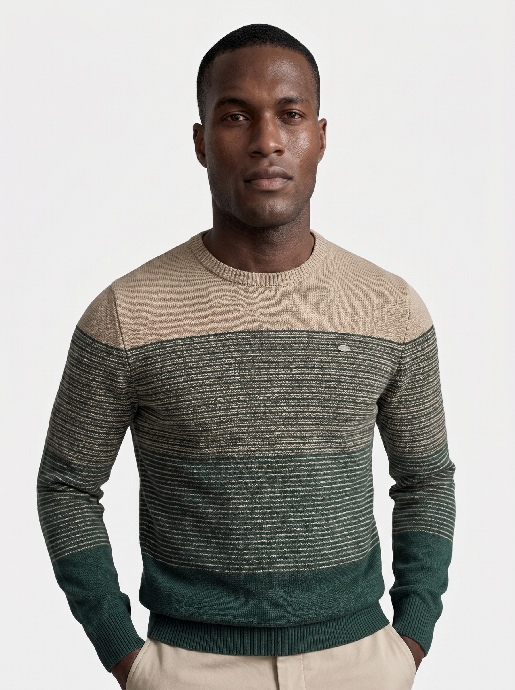 Crew Neck Knitwear Knit Pullover Sweater Jumper - Verocci Essentials