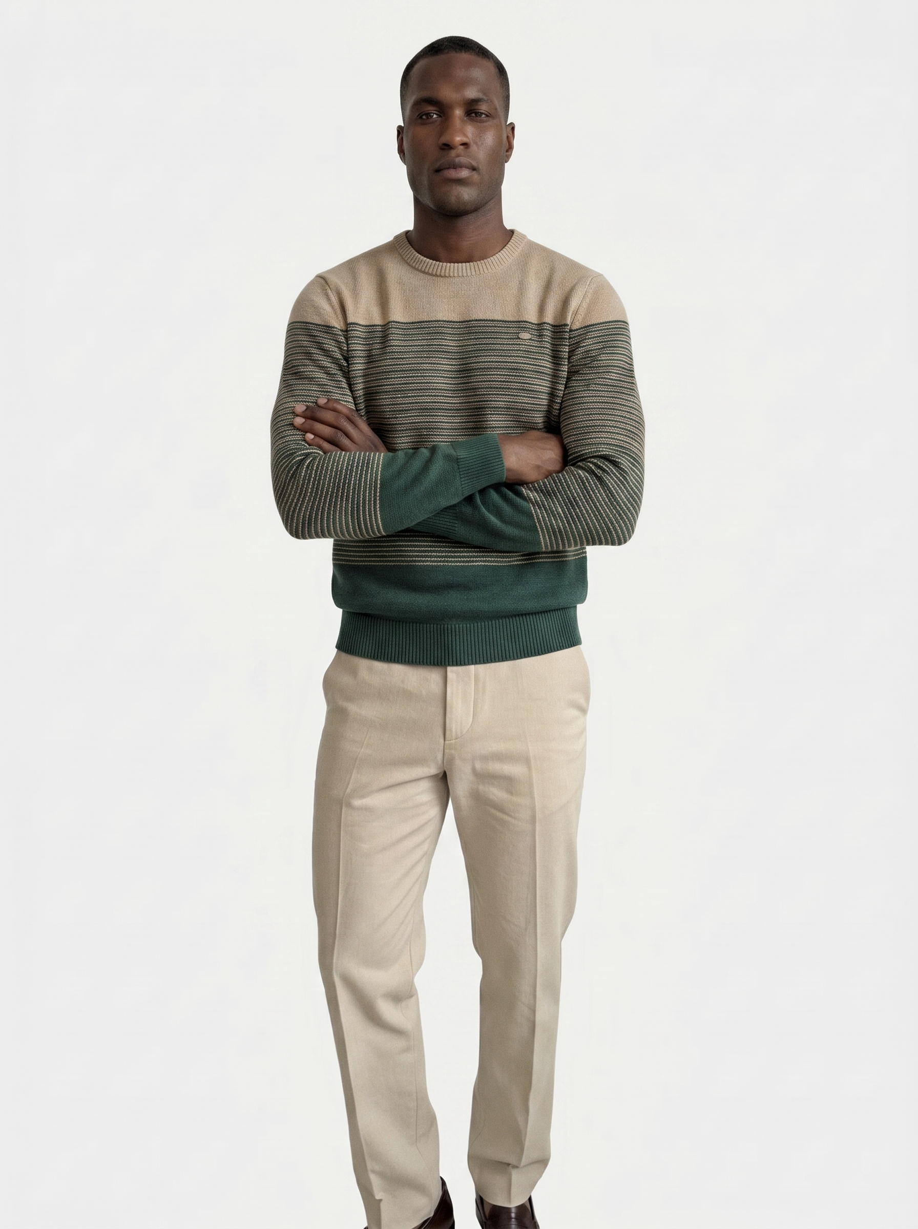 Crew Neck Knitwear Knit Pullover Sweater Jumper - Verocci Essentials