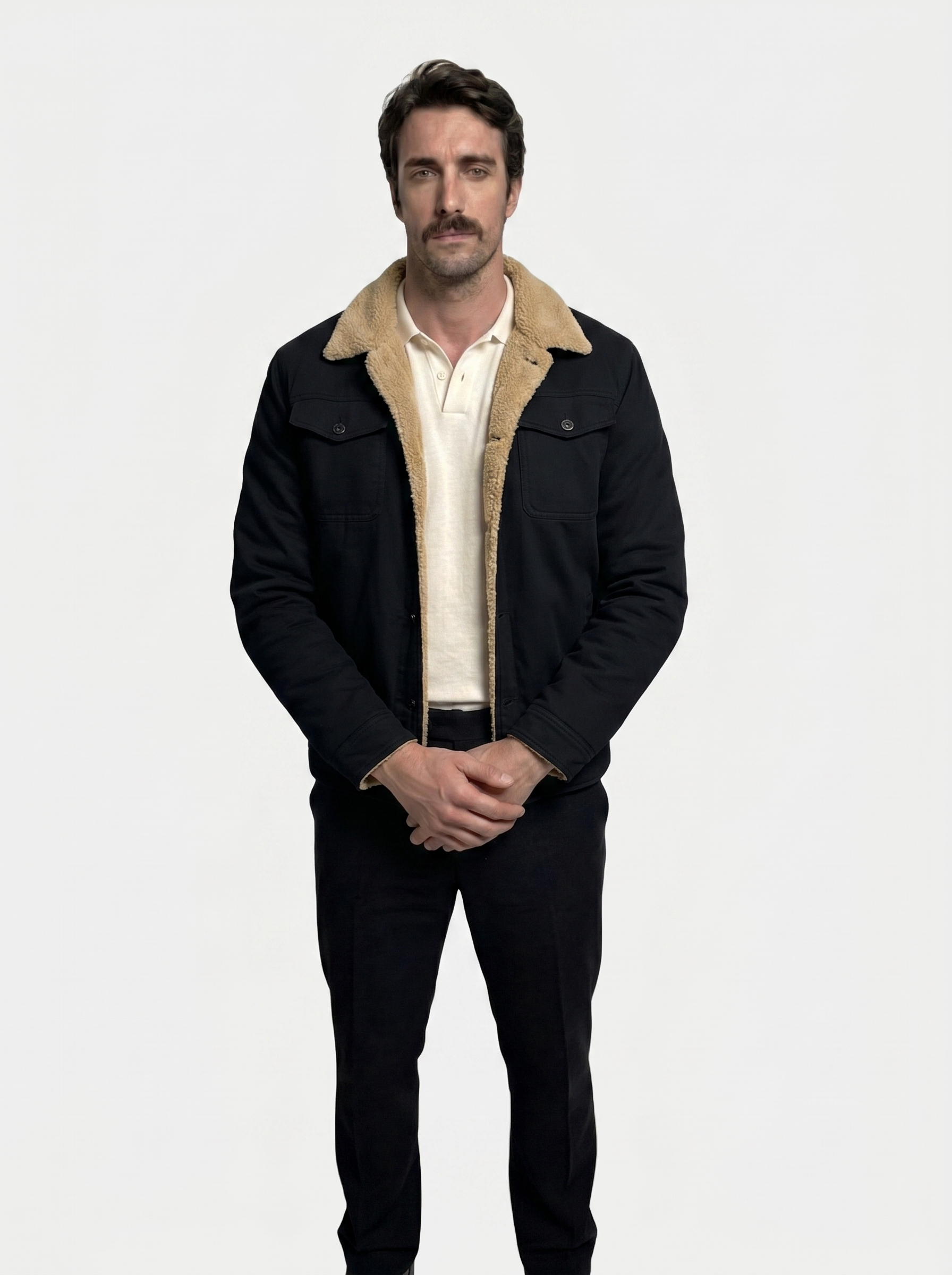 Vintage Fleece Bomber Jacket - Verocci Essentials