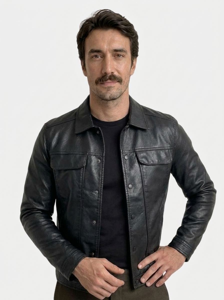 Bronze Rebel Leather Jacket – Verocci Essentials