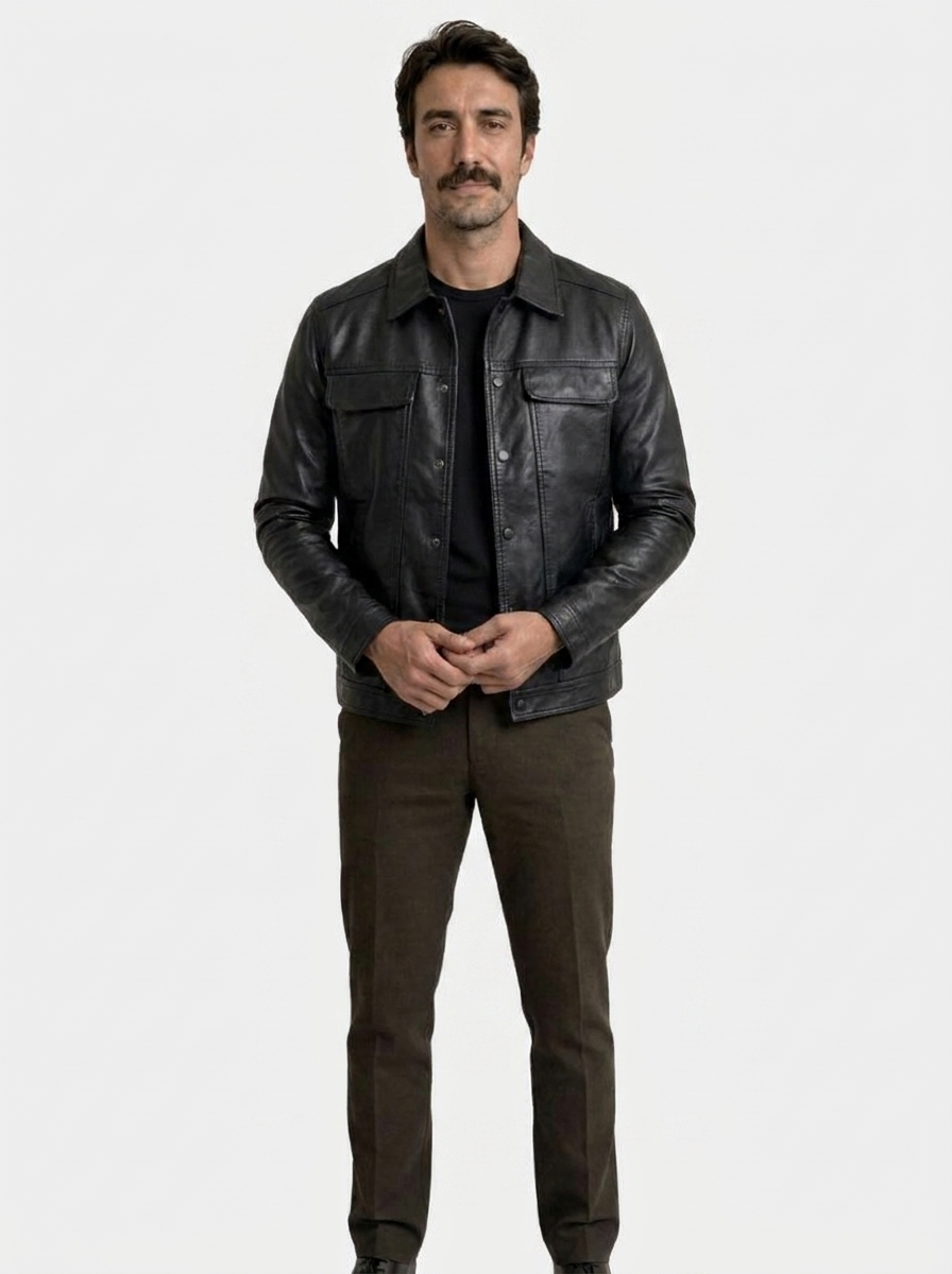 Bronze Rebel Leather Jacket – Verocci Essentials