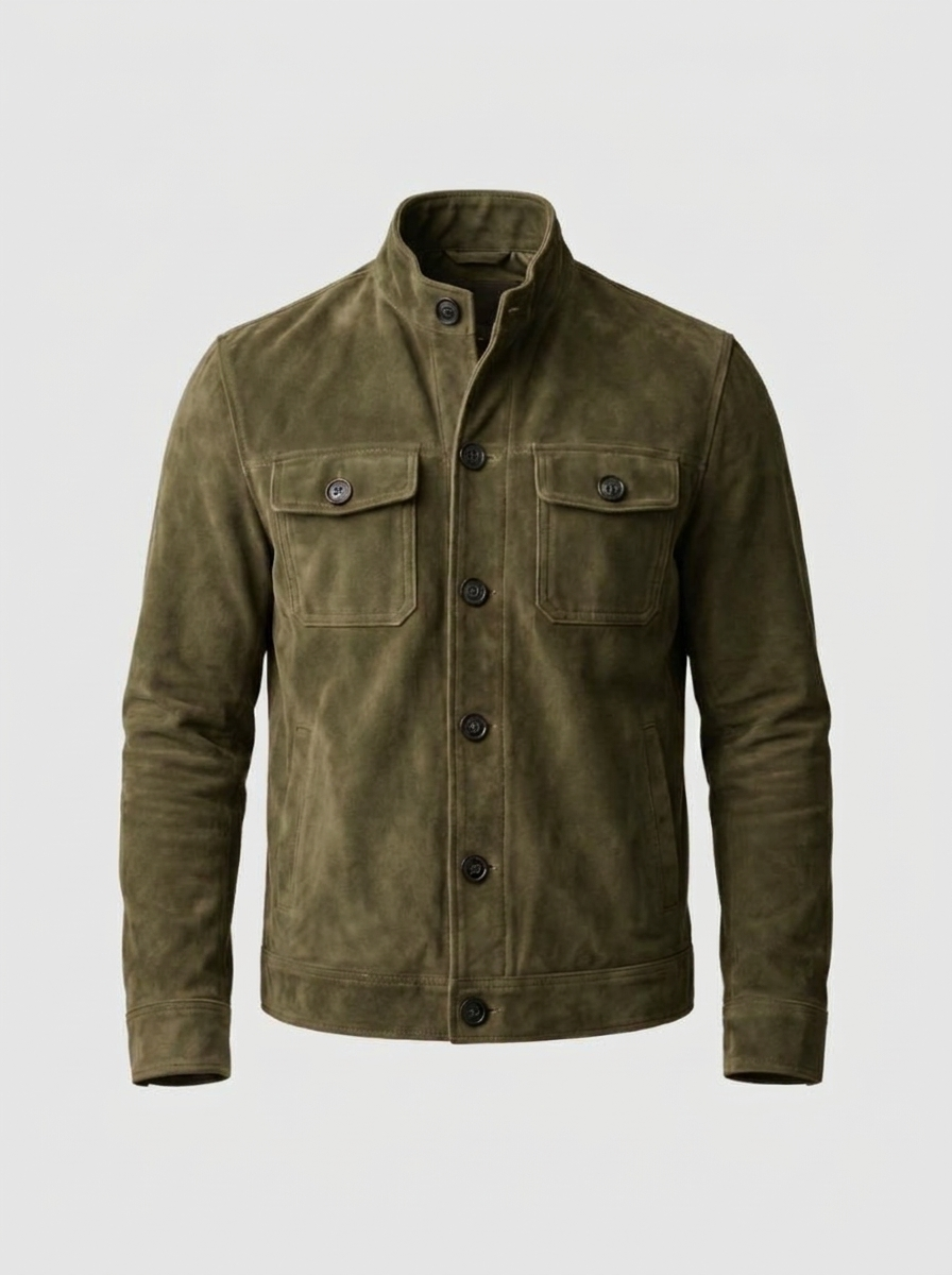 Garrison Suede Vintage Jacket - Verocci Essentials