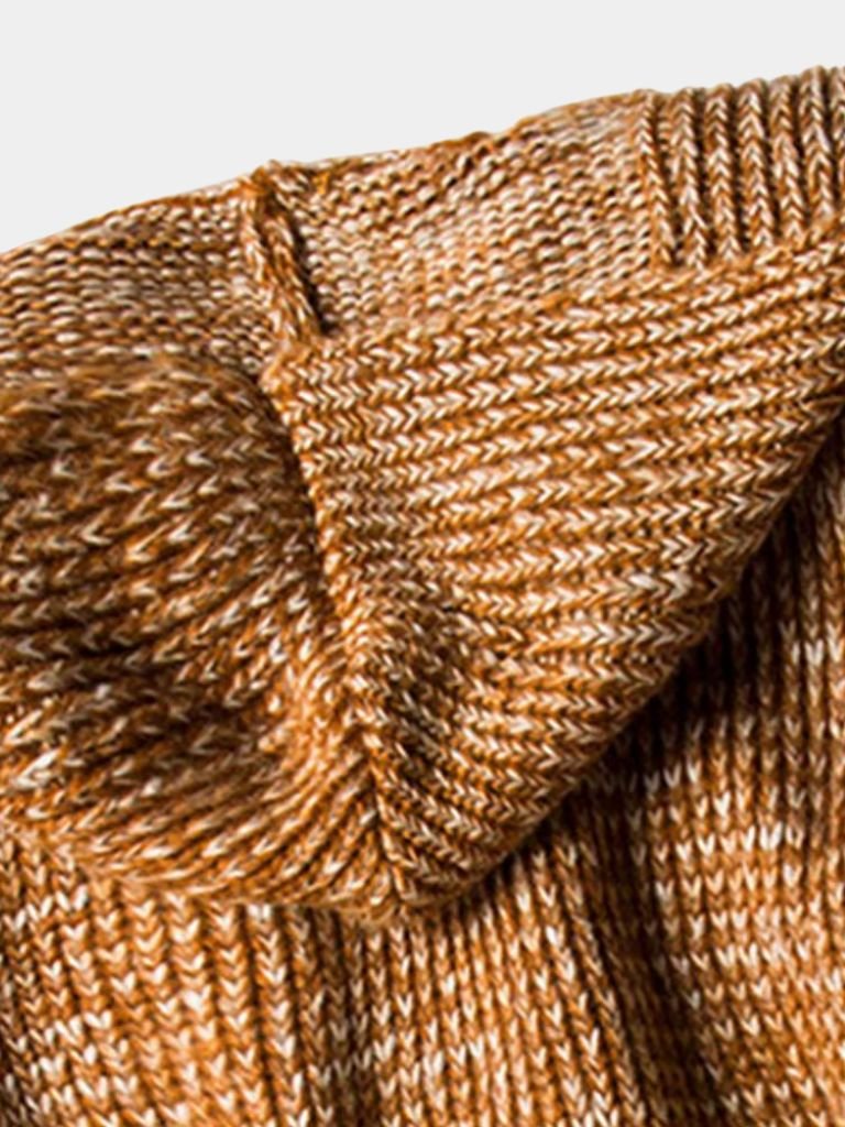 Himalaya Knit Hooded Jacket - Verocci Essentials