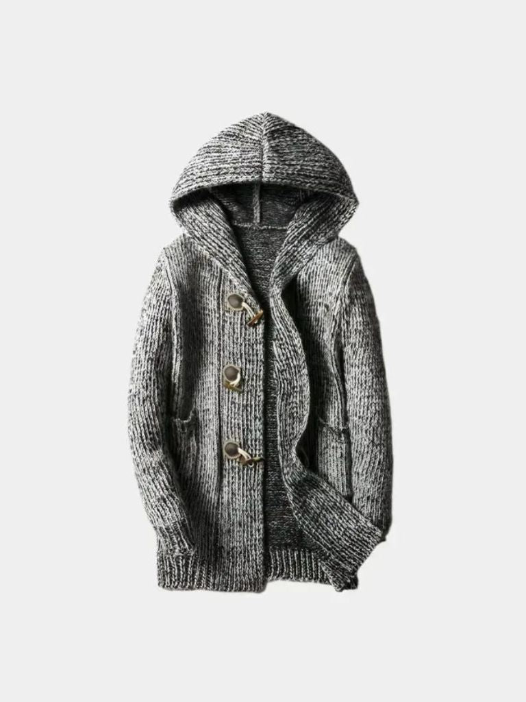 Himalaya Knit Hooded Jacket - Verocci Essentials