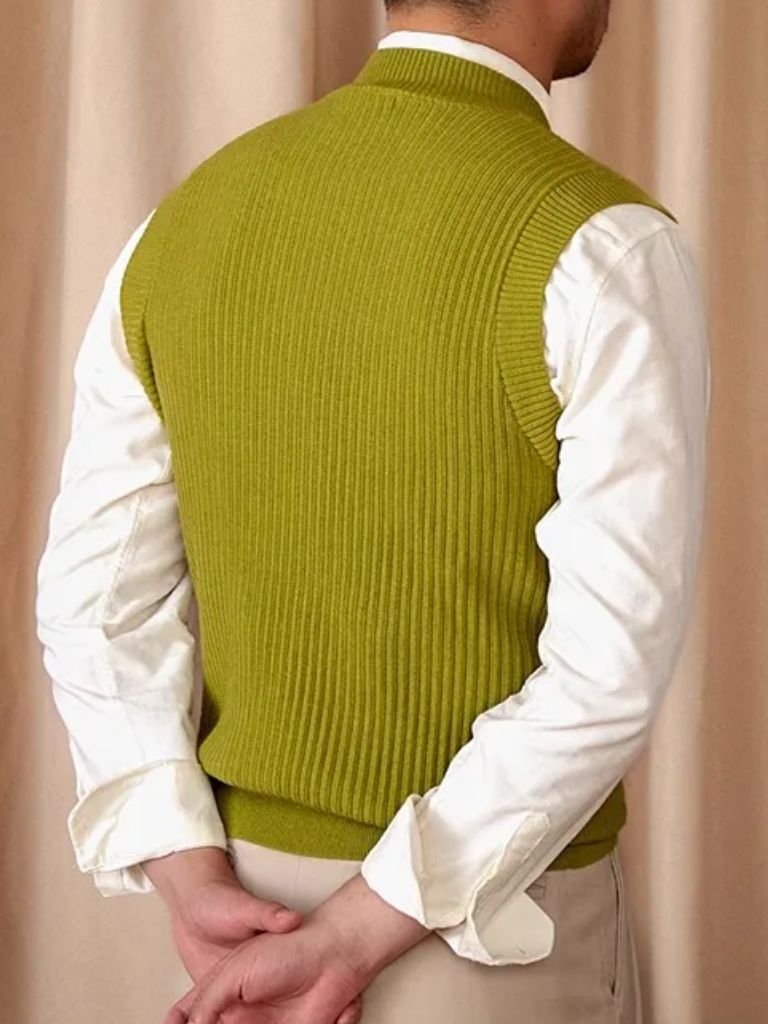 Knit Vest Waistcoat - Verocci Essentials