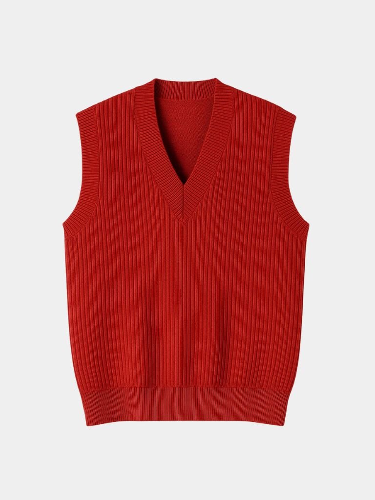 Knit Vest Waistcoat - Verocci Essentials