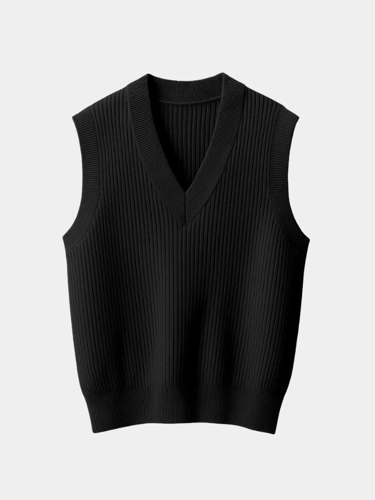 Knit Vest Waistcoat - Verocci Essentials