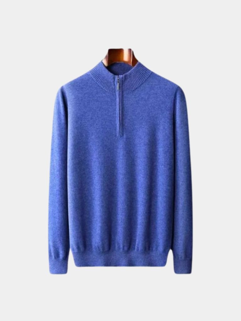 Merino Half Zip Sweater - Verocci Essentials