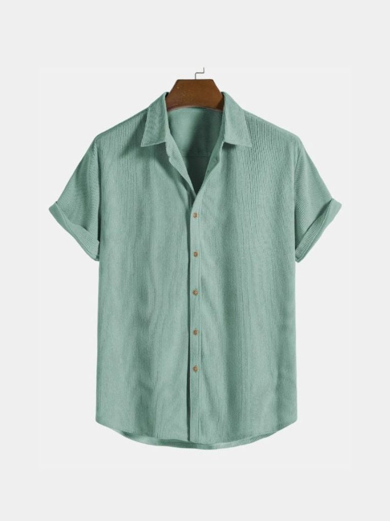 Minimalist Corduroy Shirt - Verocci Essentials