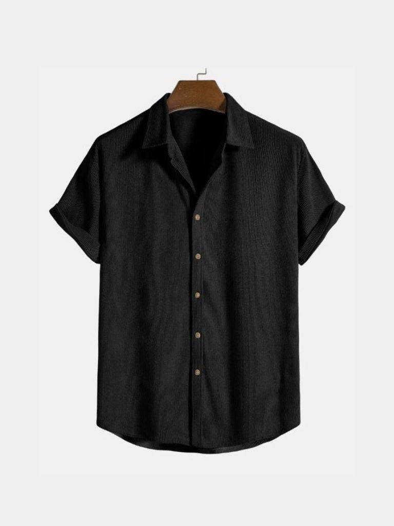Minimalist Corduroy Shirt - Verocci Essentials