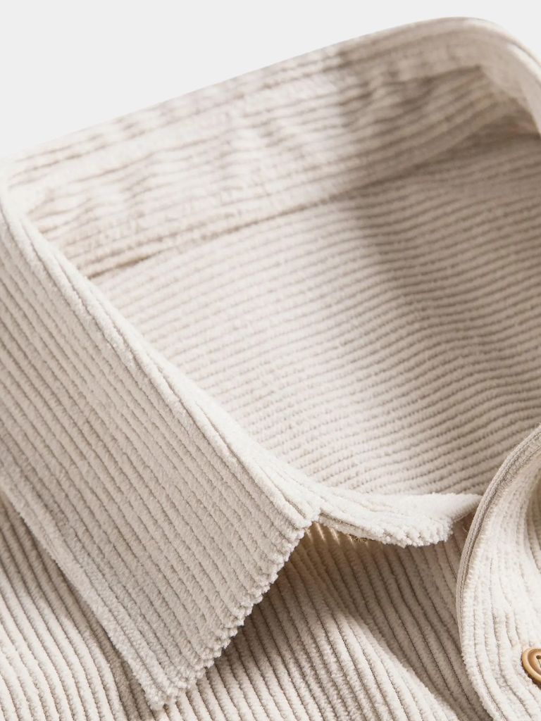 Minimalist Corduroy Shirt - Verocci Essentials