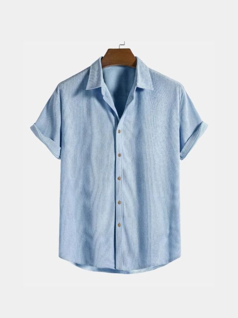 Minimalist Corduroy Shirt - Verocci Essentials