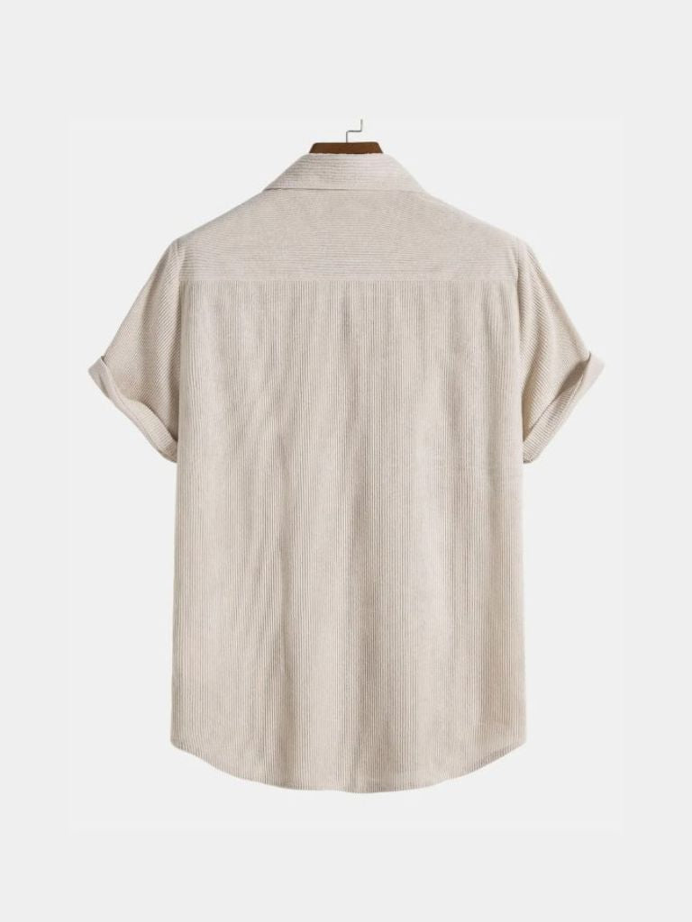 Minimalist Corduroy Shirt - Verocci Essentials