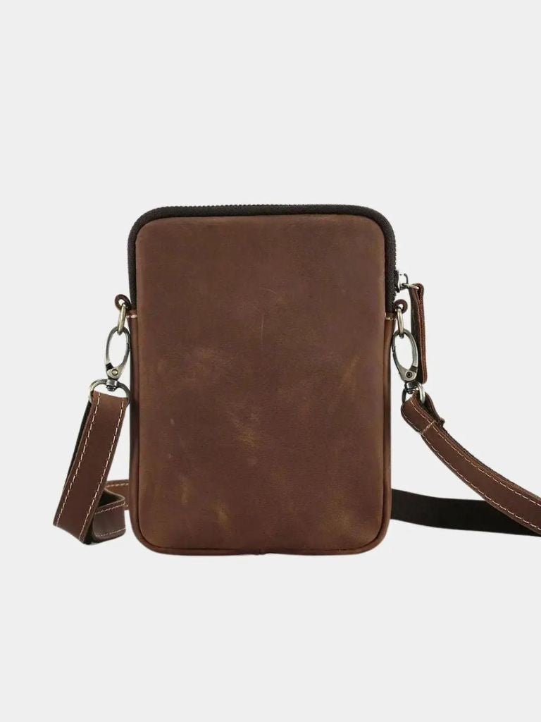Minimalist Crossbody Leather Bag - Verocci Essentials