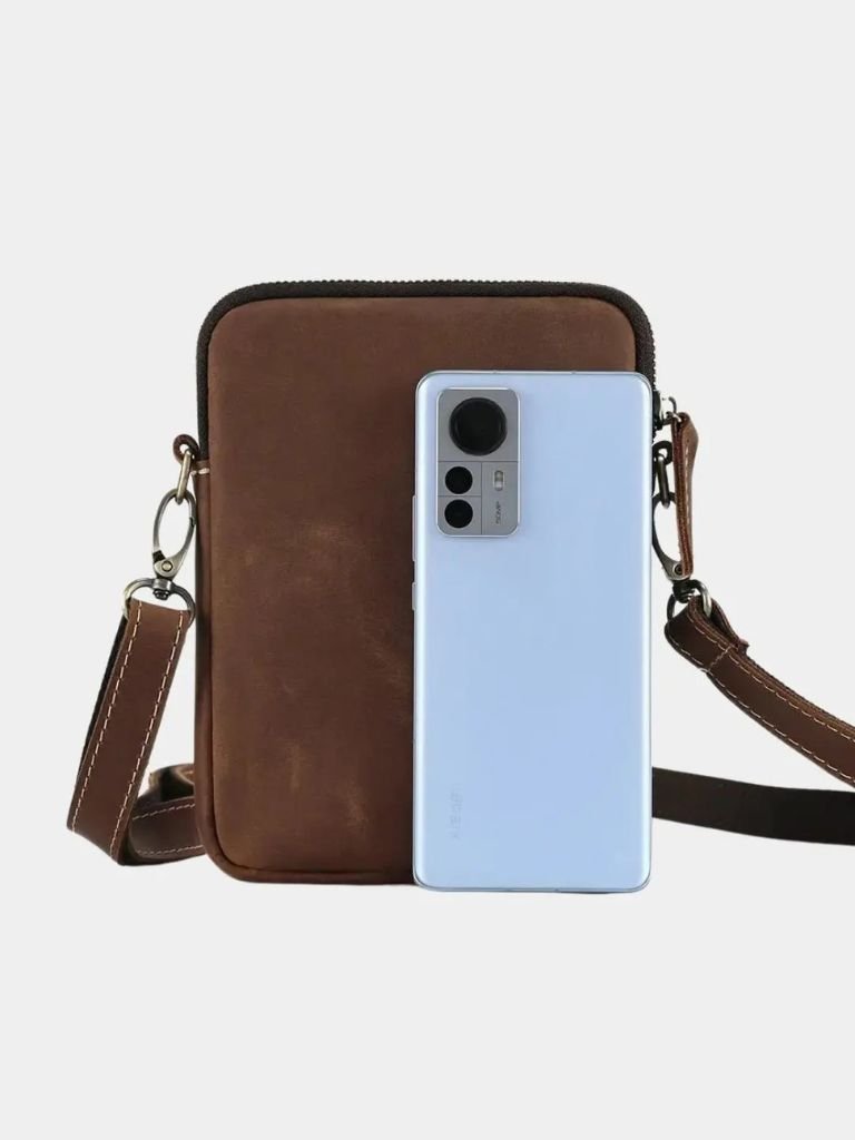 Minimalist Crossbody Leather Bag - Verocci Essentials