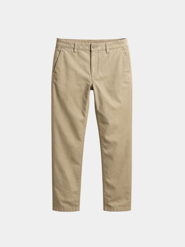 Minimalist Straight Trousers - Verocci Essentials