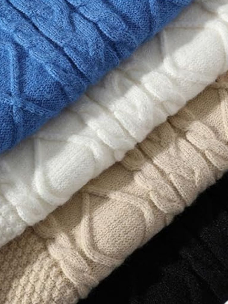 Minimalist Textured Sweater - Verocci Essentials