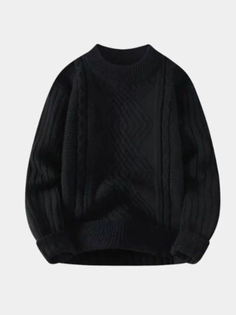 Minimalist Textured Sweater - Verocci Essentials