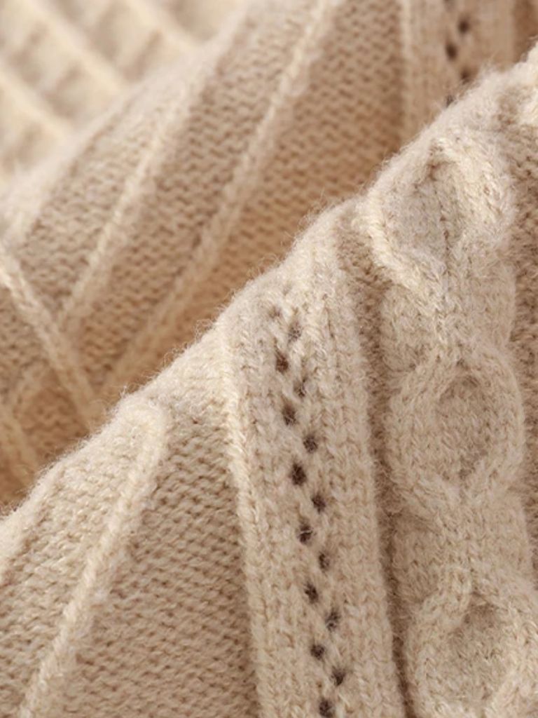 Minimalist Textured Sweater - Verocci Essentials
