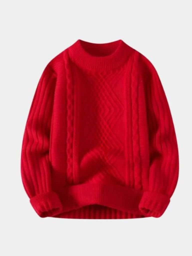 Minimalist Textured Sweater - Verocci Essentials