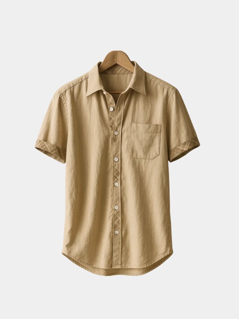 Ocean Detail Casual Shirt - Verocci Essentials