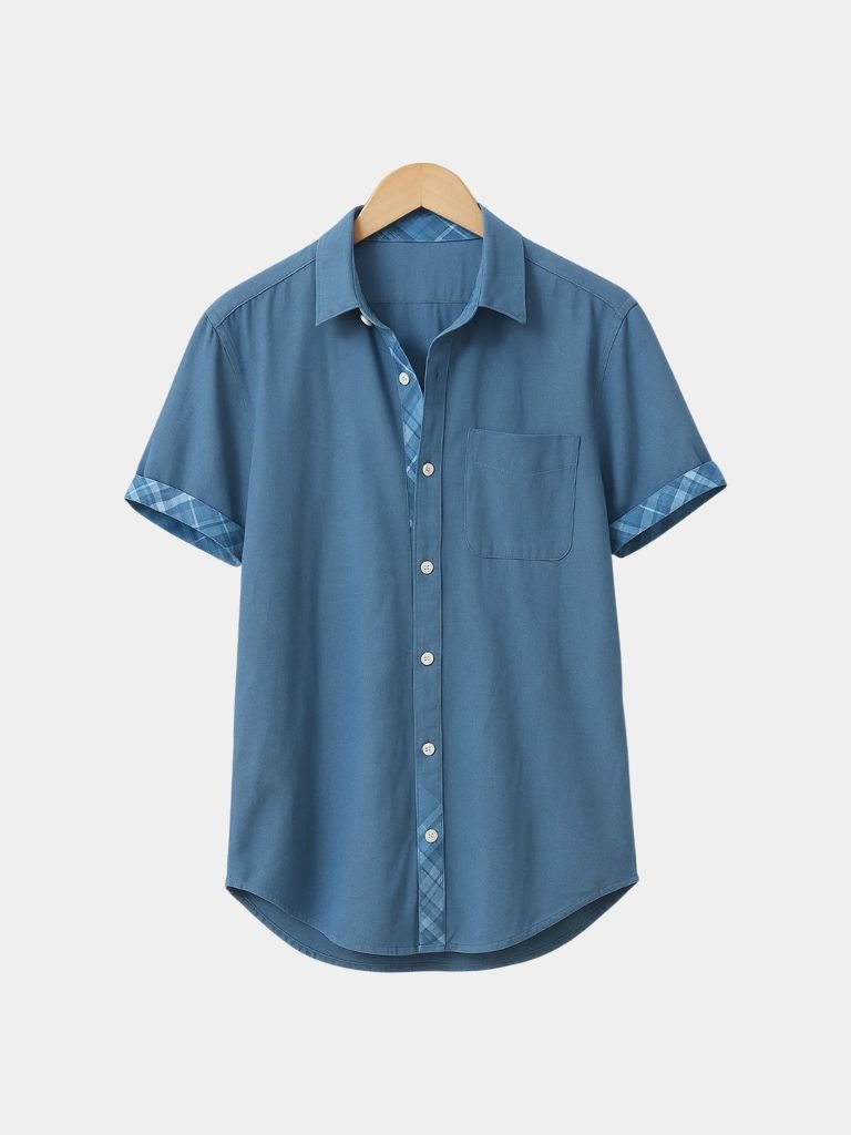 Ocean Detail Casual Shirt - Verocci Essentials