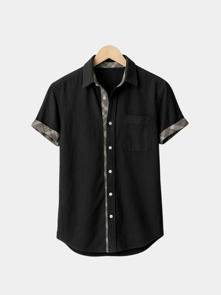 Ocean Detail Casual Shirt - Verocci Essentials