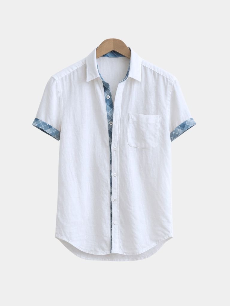 Ocean Detail Casual Shirt - Verocci Essentials