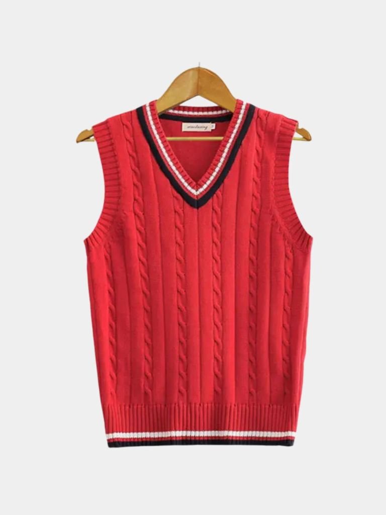 Old Money Essential Knit Vest - Verocci Essentials