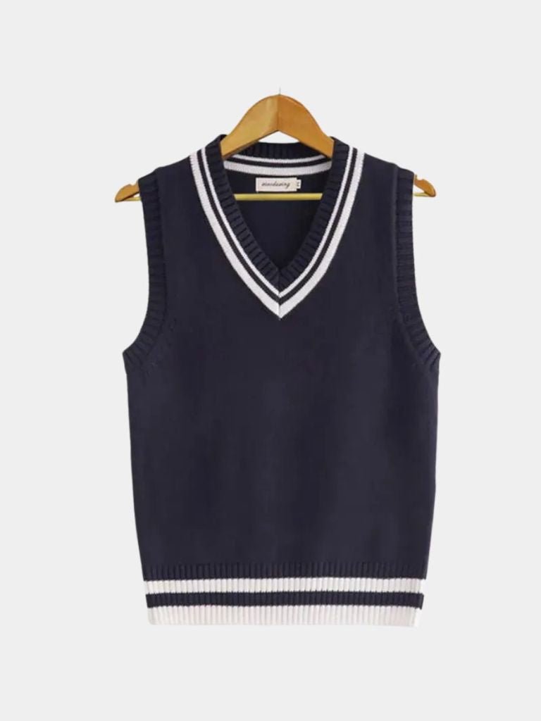 Old Money Essential Knit Vest - Verocci Essentials