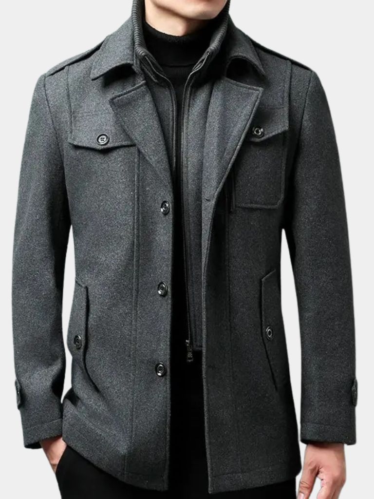 Old Money Two-Piece Winter Coat - Verocci Essentials