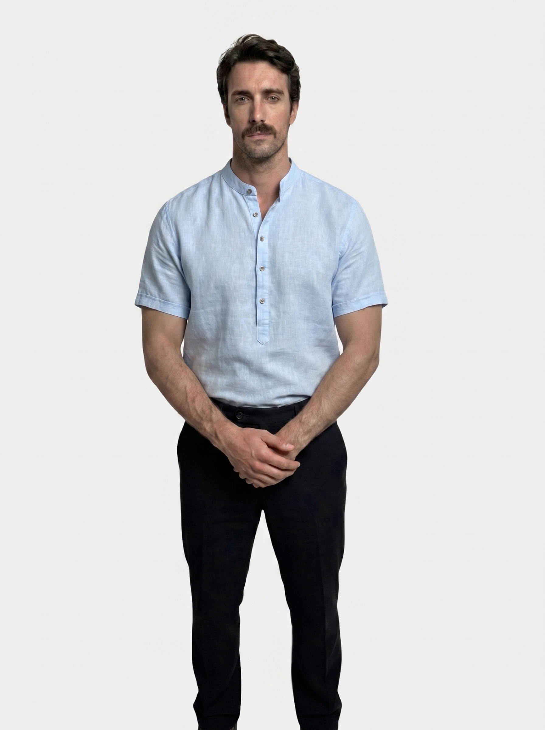 Essential Short Sleeve Linen Shirt - Verocci Essentials