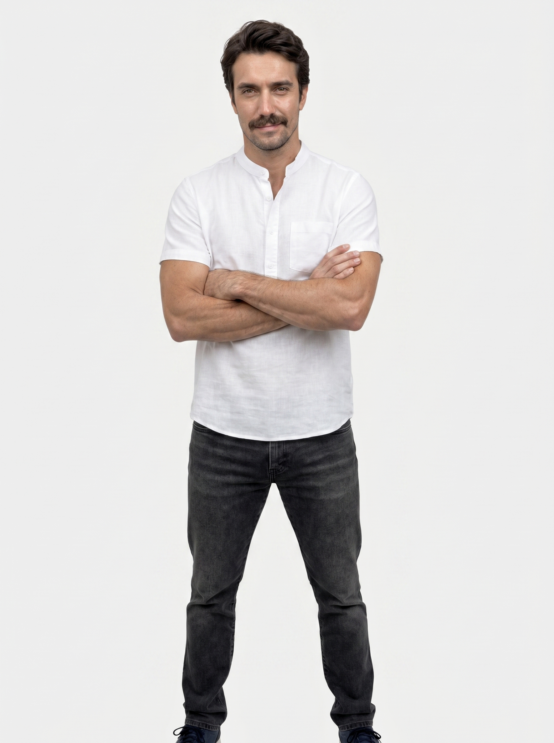 White Wellspring Linen T-Shirt – Verocci Essentials