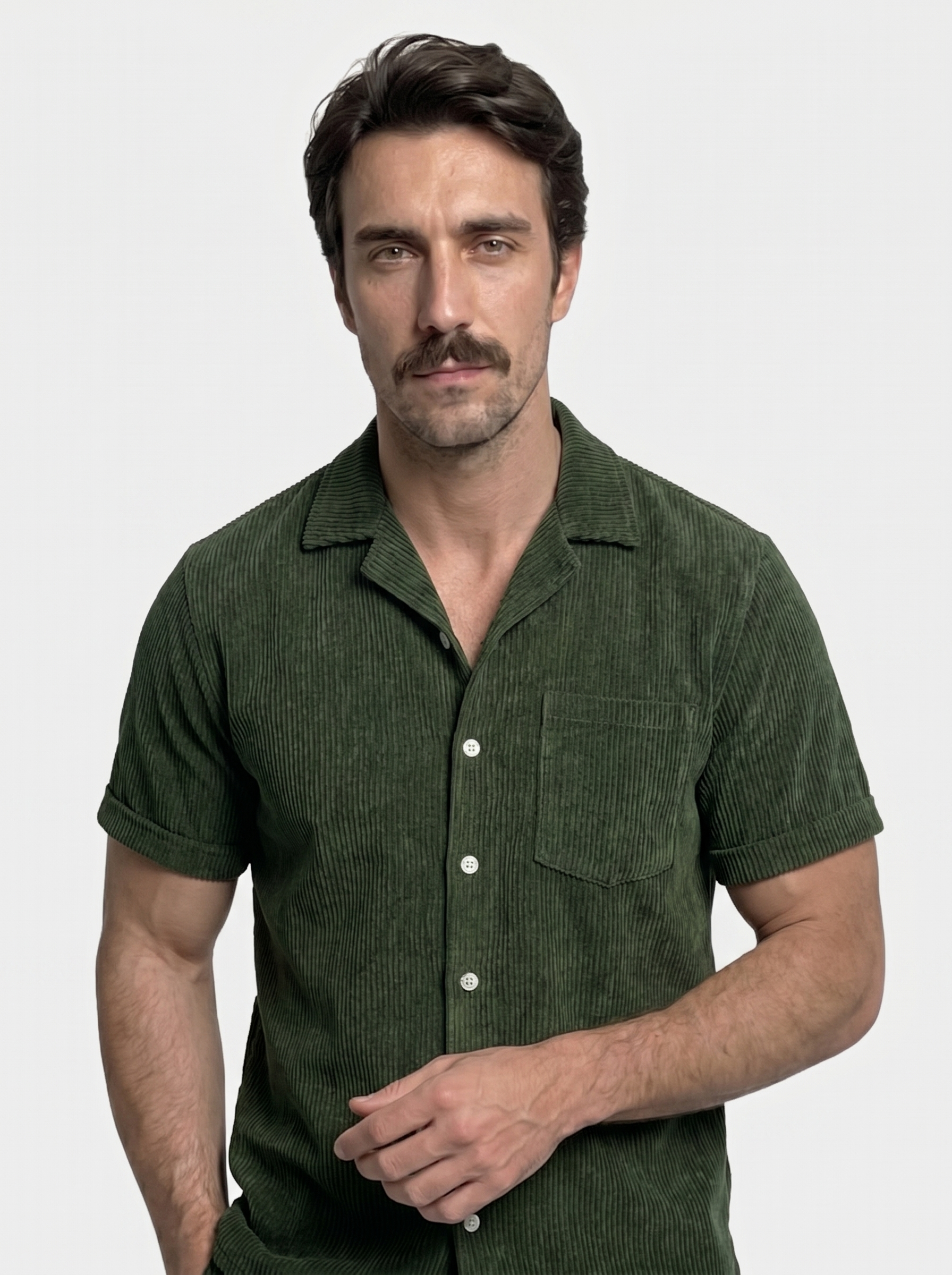 Summer Corduroy Set Shorts and Shirt - Verocci Essentials