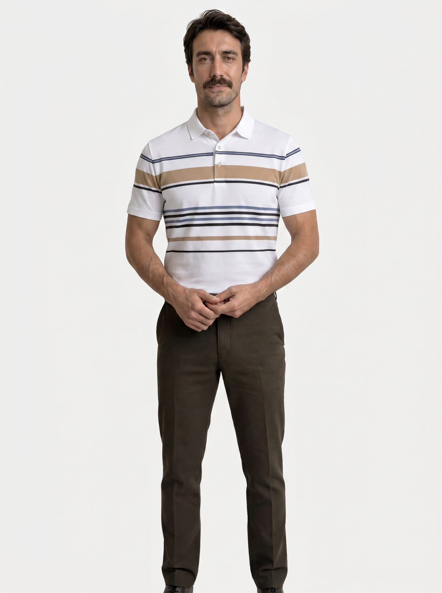 Sunset Stripe Polo – Verocci Essentials