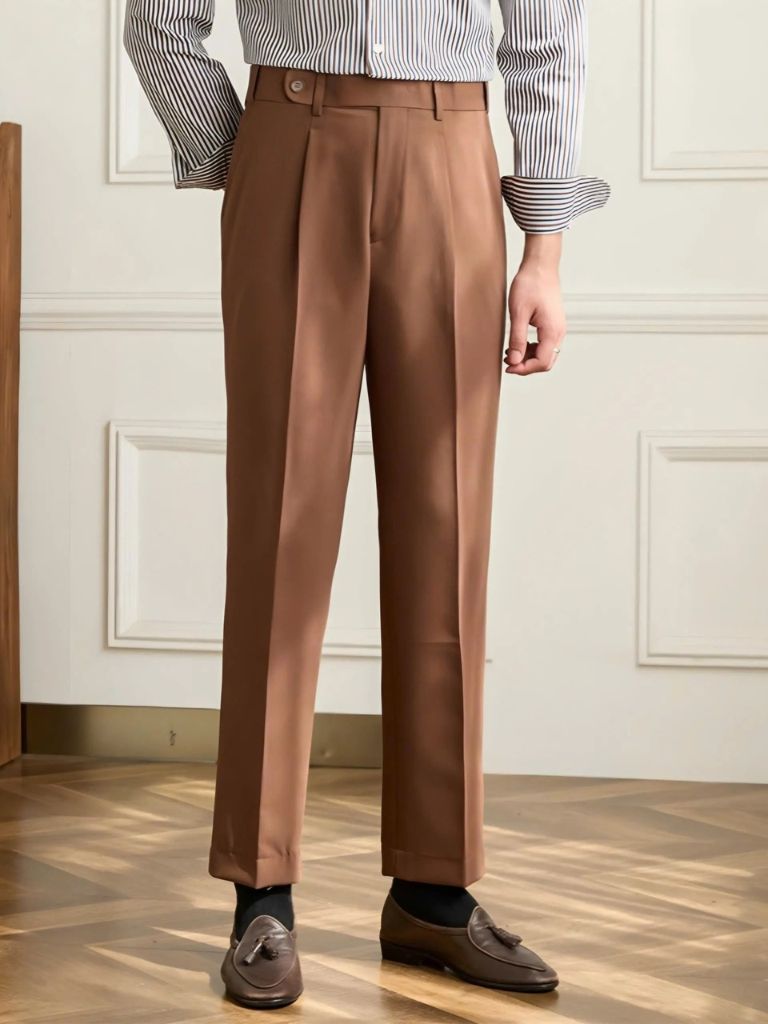 Premium Classic Elastic Trousers - Verocci Essentials