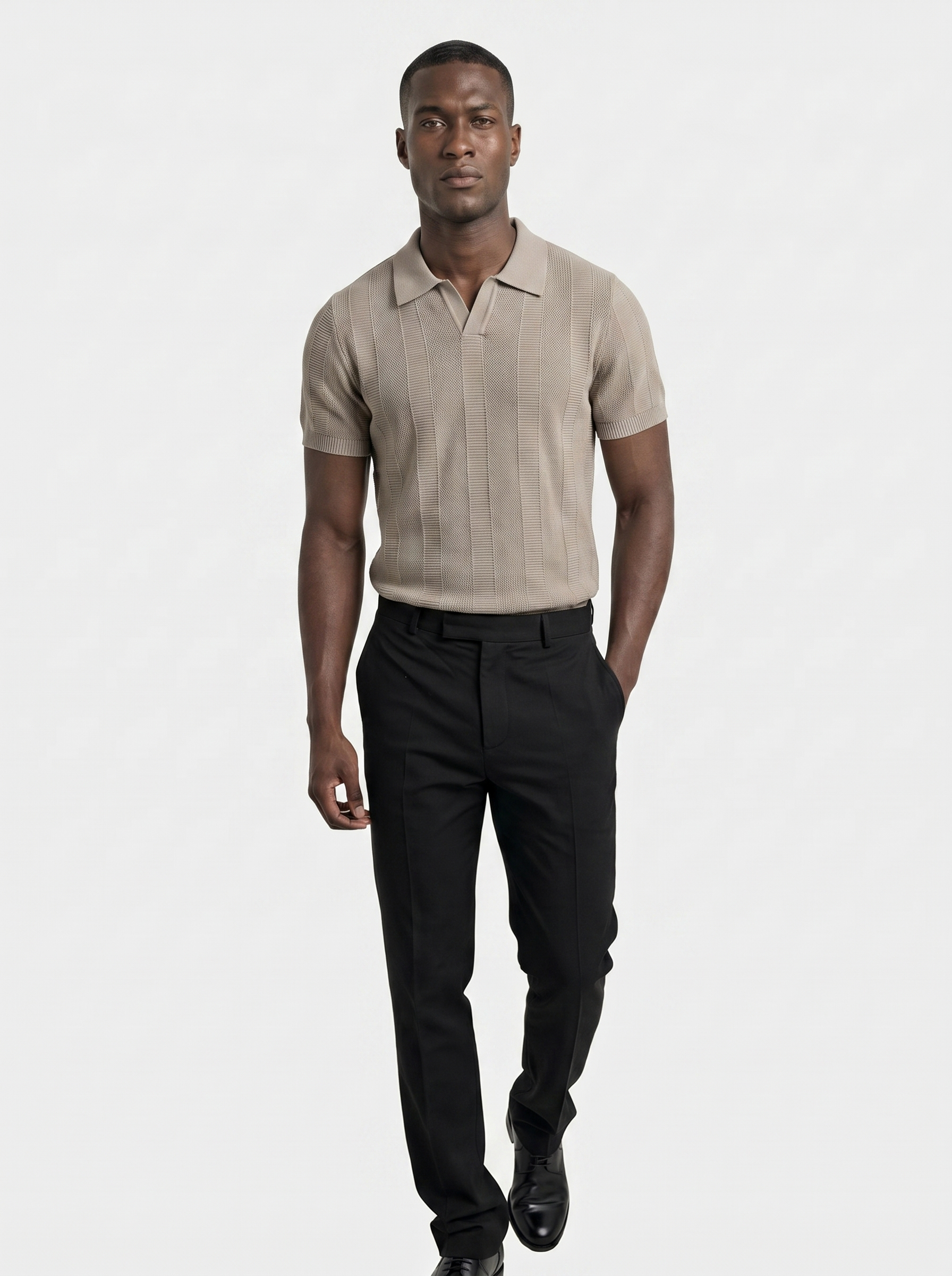 Beige Ancien Polo - Verocci Essentials