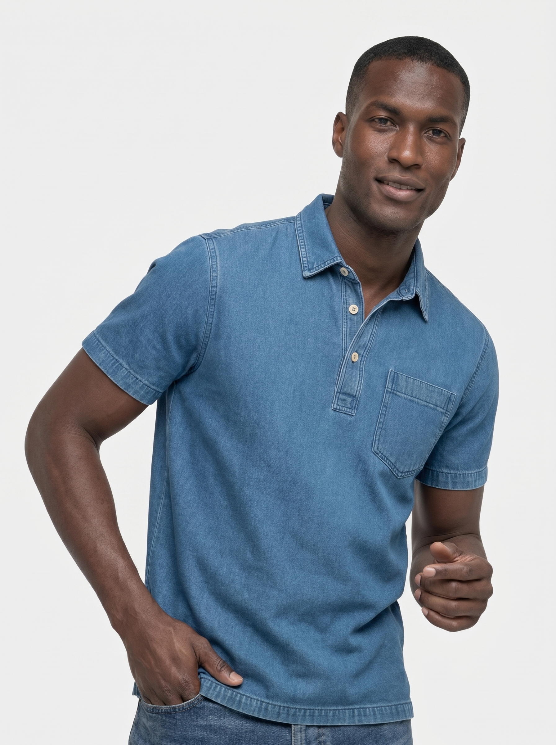 Bethlehem Blues Polo Shirt – Verocci Essentials
