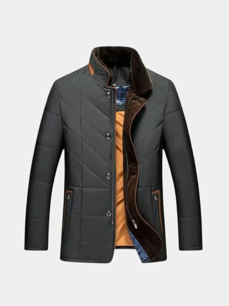 Quilted Winter Jacket - Verocci Essentials