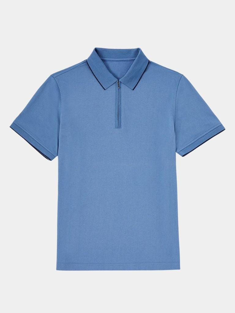 Regis Quarter Zip Polo – Verocci Essentials