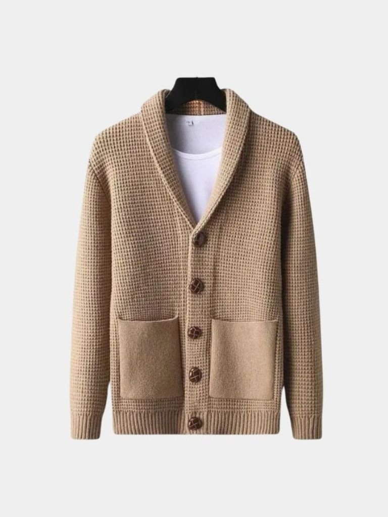 Sophisticated Winter Wool Cardigan - Verocci Essentials