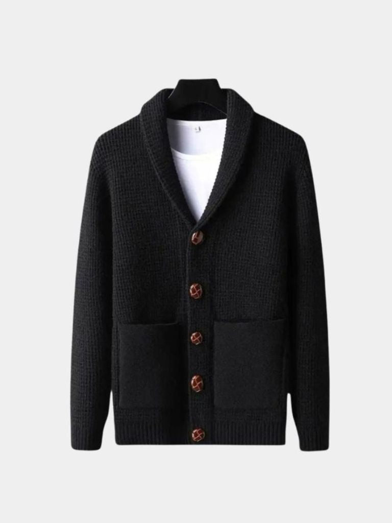 Sophisticated Winter Wool Cardigan - Verocci Essentials