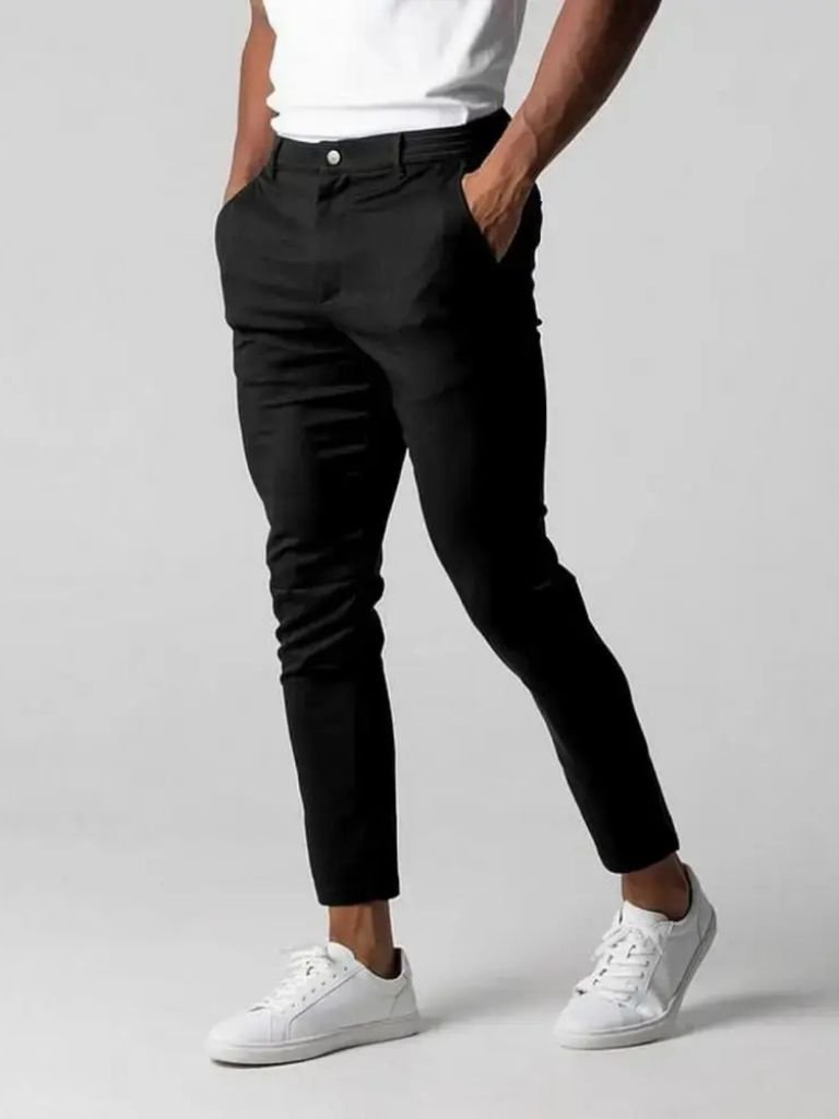Stretchy Slim Trousers - Verocci Essentials