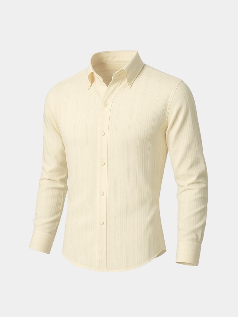 Striped Button Down Seersucker Shirt - Verocci Essentials