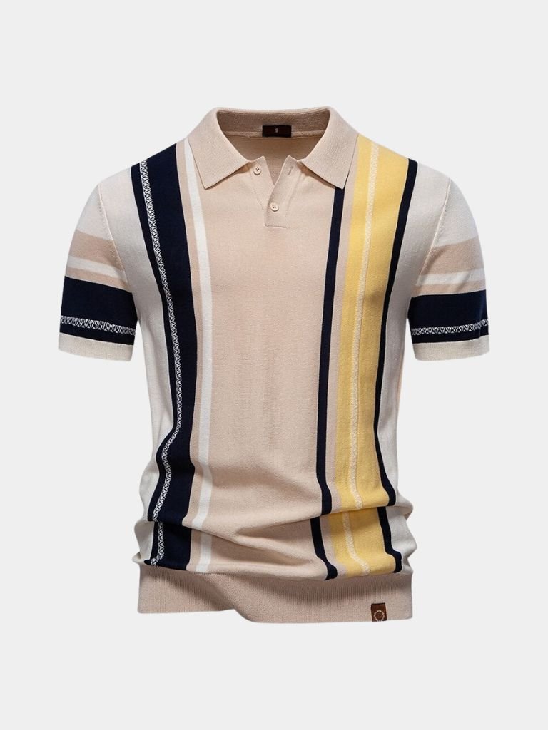 Sundown Stripes Polo – Verocci Essentials