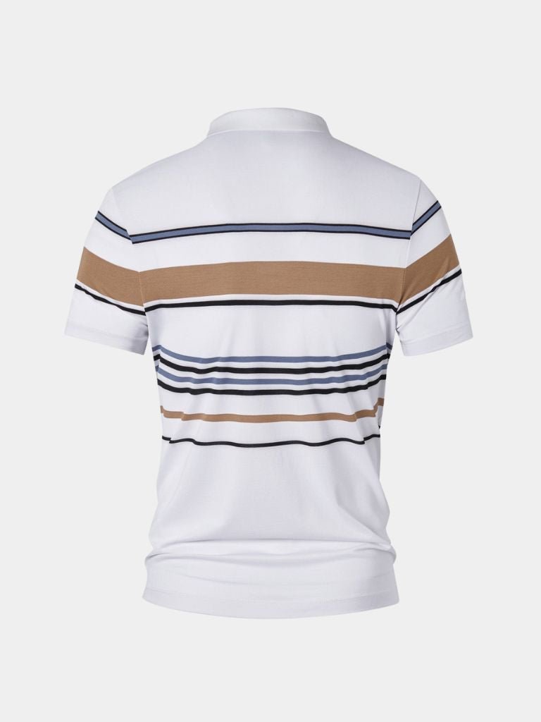 Sunset Stripe Polo – Verocci Essentials