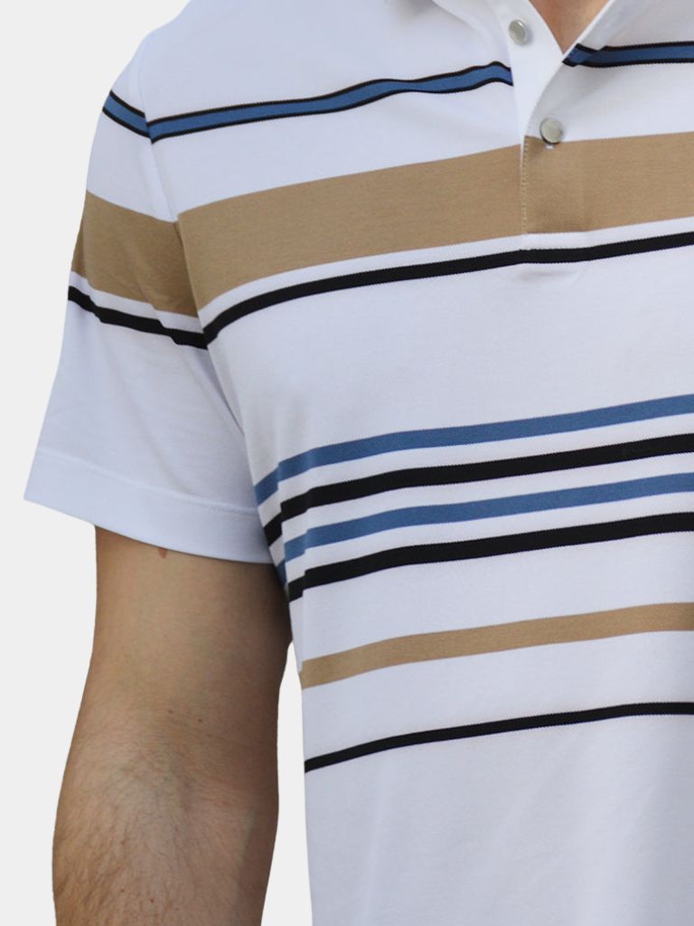 Sunset Stripe Polo – Verocci Essentials