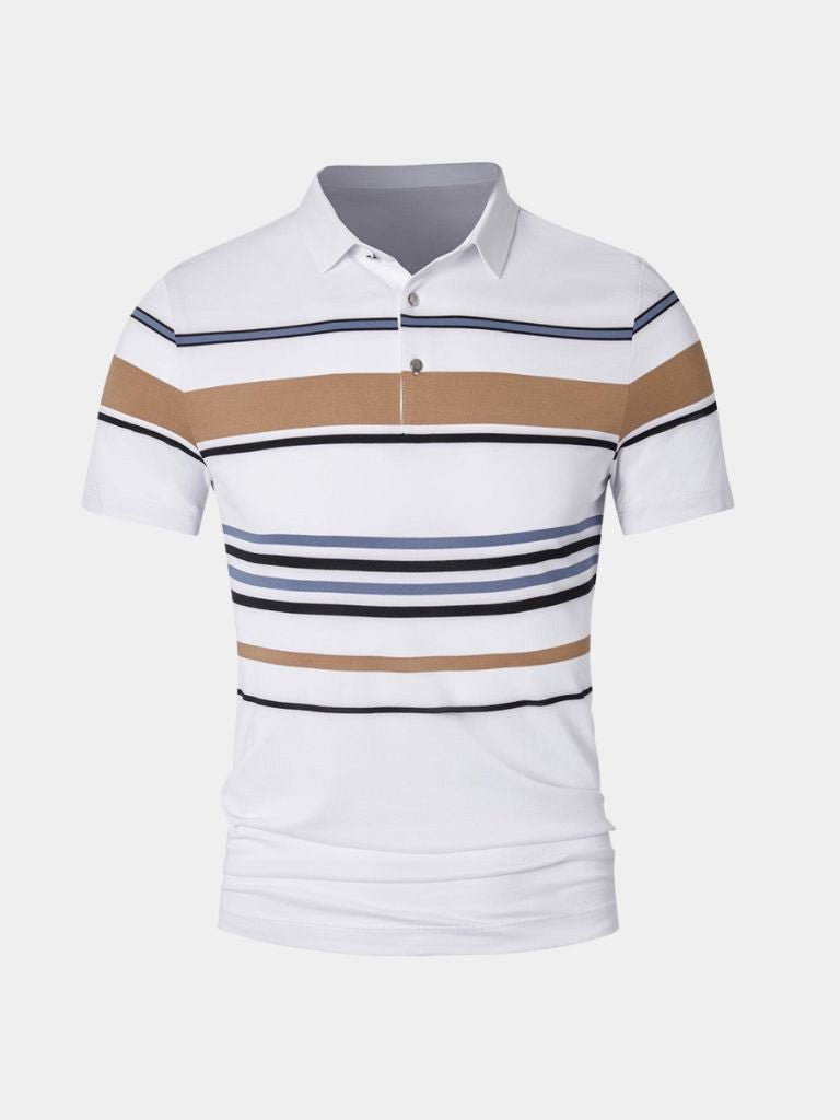 Sunset Stripe Polo – Verocci Essentials